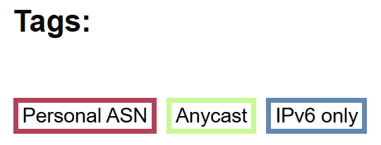 Anycast tag on BGP.Tools