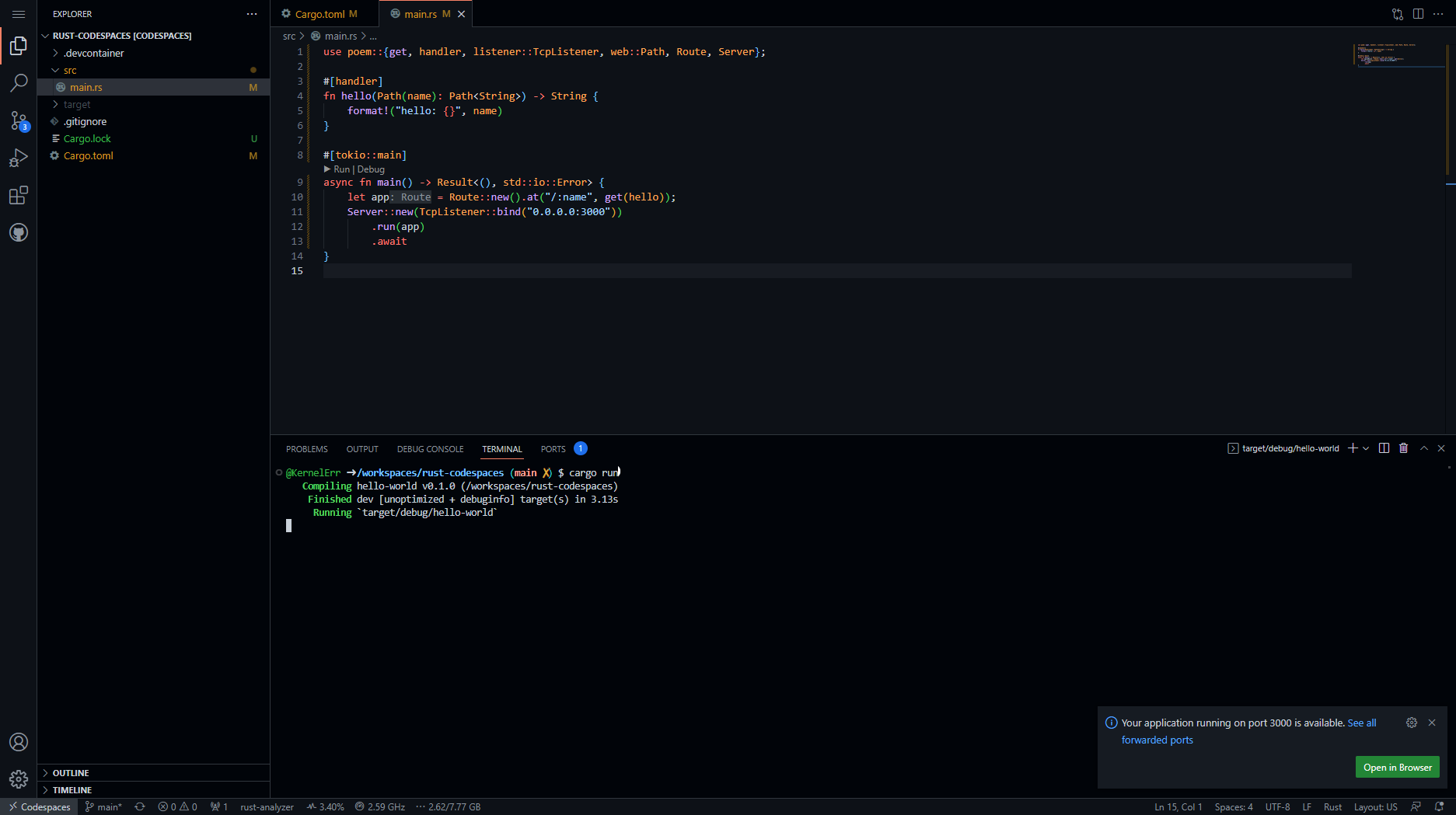 Codespace